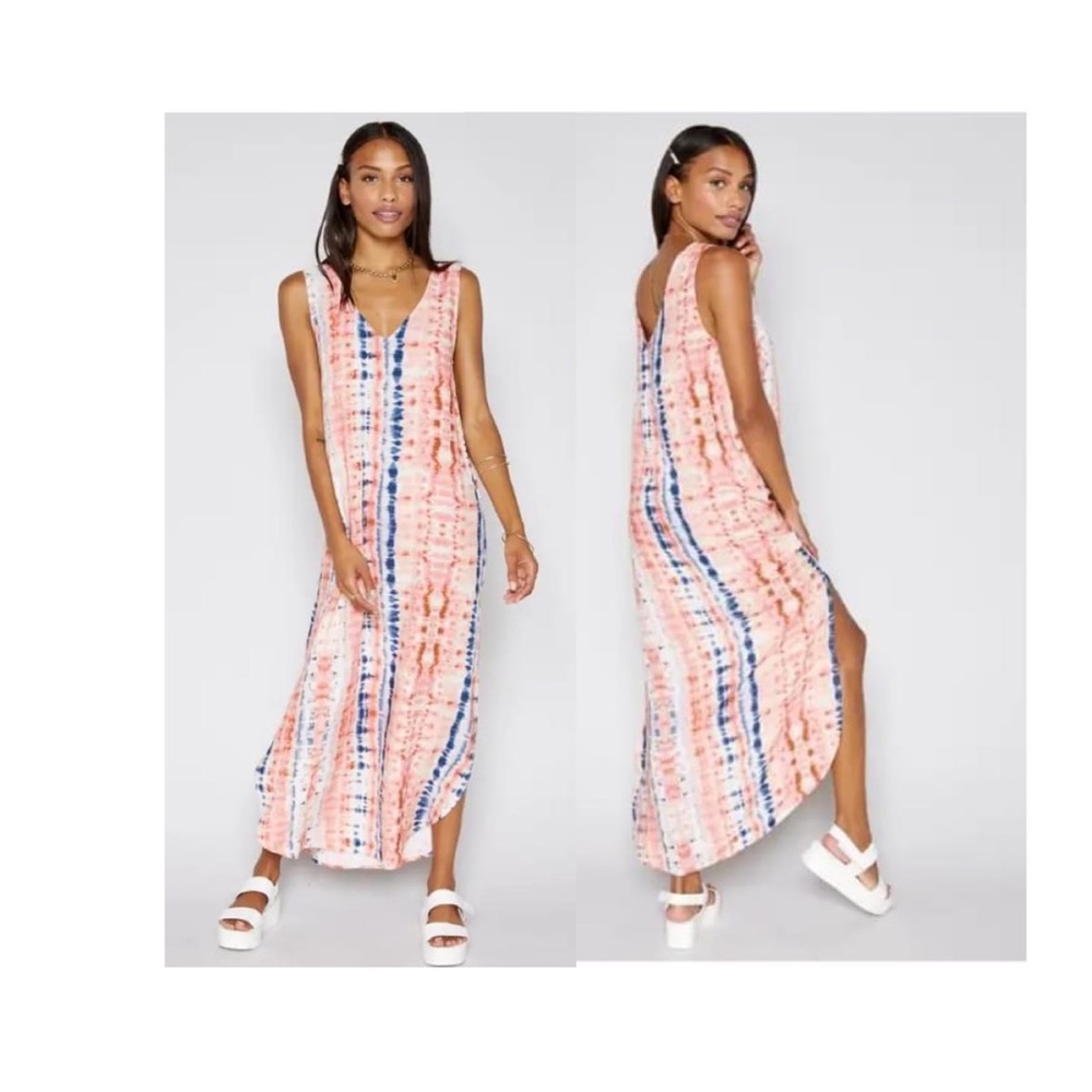 BNWT tie dye maxi dress